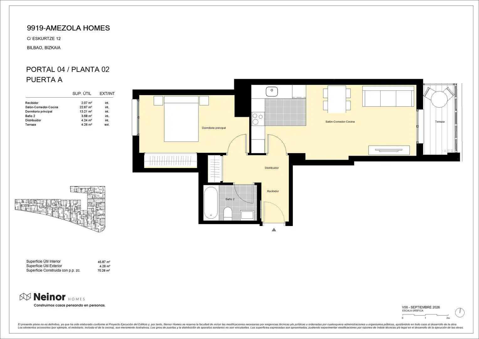 Neubau-Wohnung zum Verkauf in Calle Eskurtze 12, imagen 13