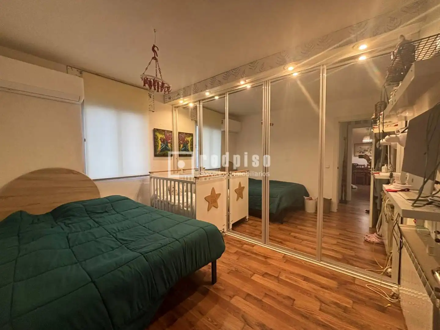 Bedroom of Flat for sale in Madrid  with Air Conditioner, Heating and Terrace