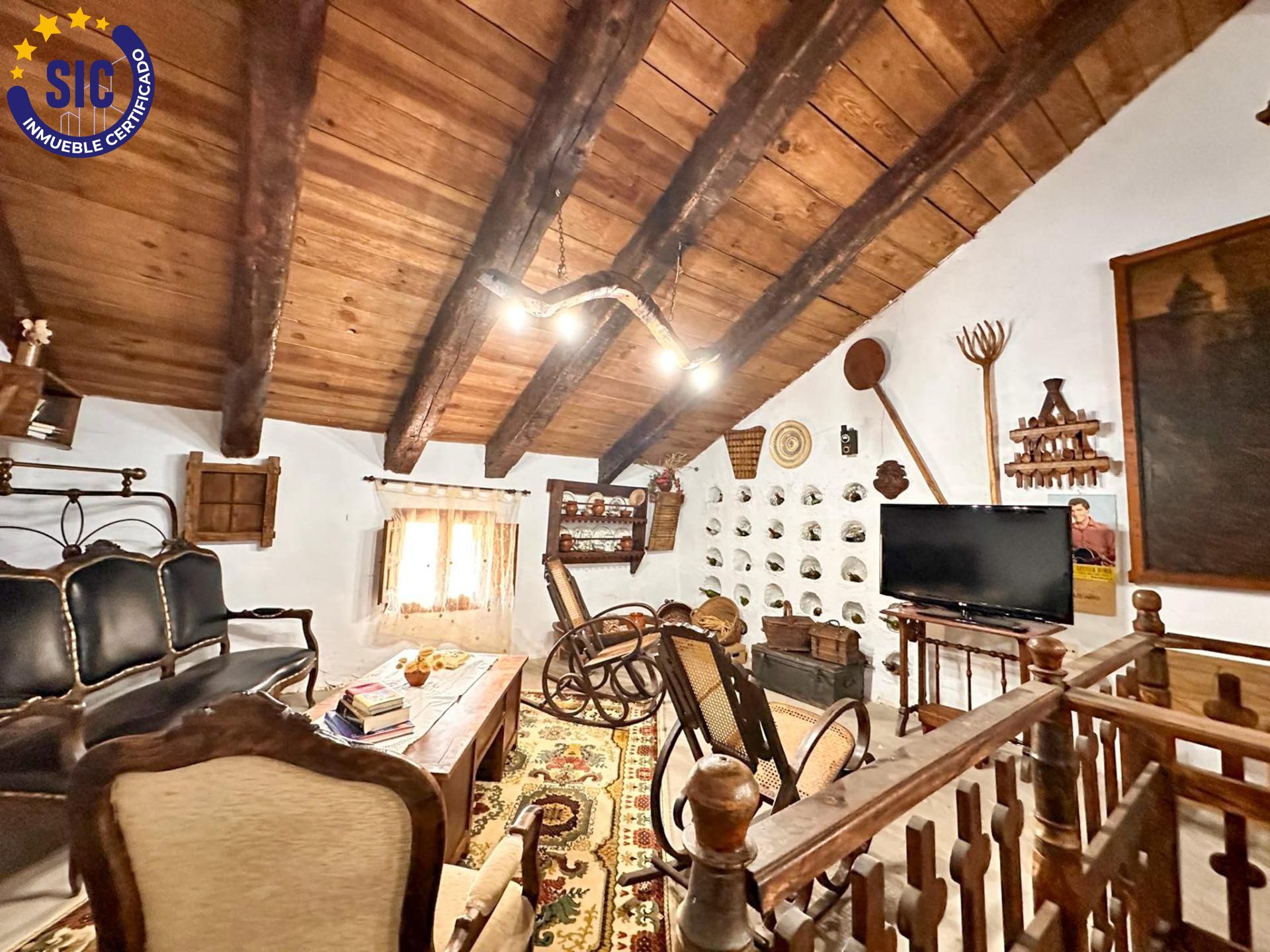 Sala d'estar de Casa o xalet en venda en Torremocha de Jiloca amb Calefacció i Terrassa