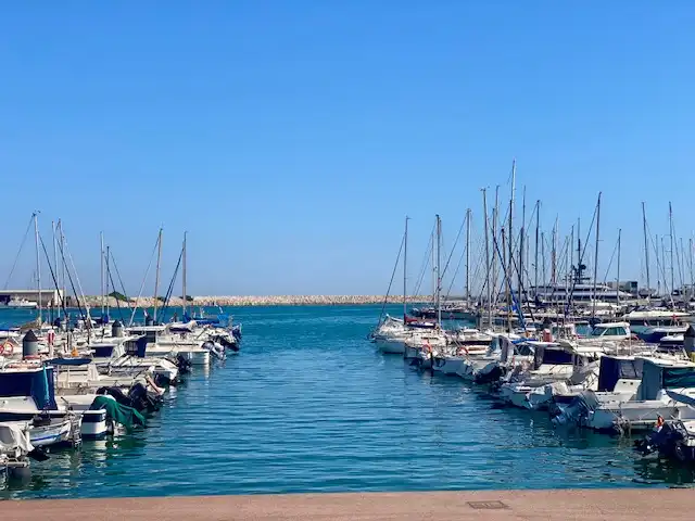 Vista exterior de Pis en venda en Vilanova i la Geltrú amb Aire condicionat, Calefacció i Jardí privat