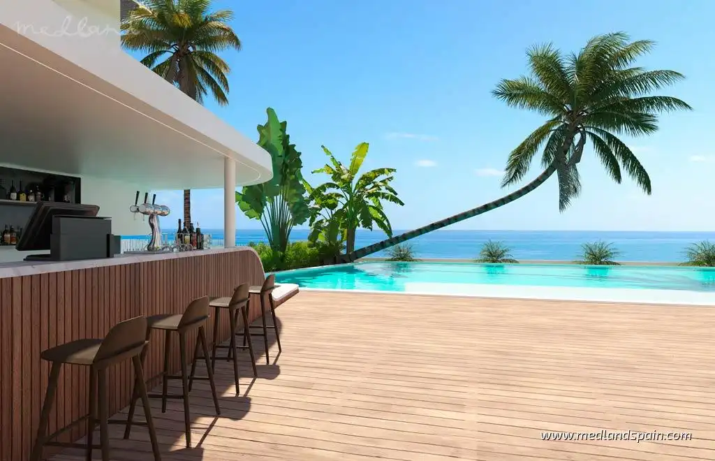 Terrassa de Apartament en venda en La Manga del Mar Menor amb Aire condicionat, Calefacció i Terrassa