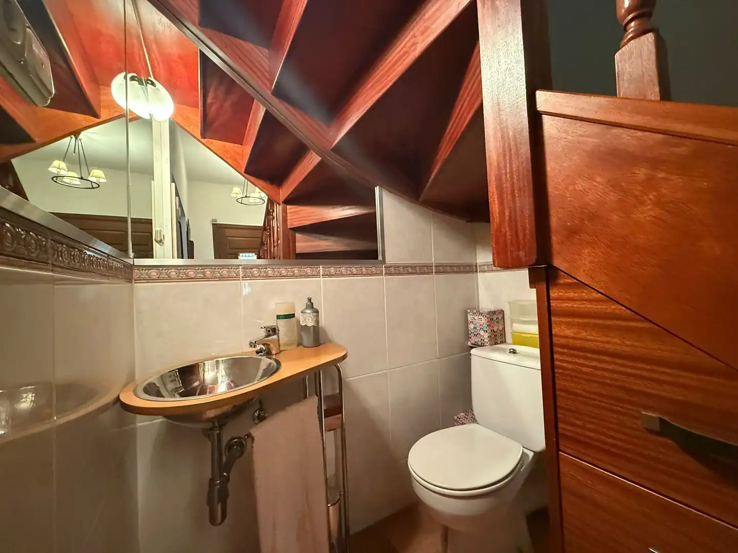 Bathroom of Detached homes for sale in Asteasu  with Terrace, Furnished and Balcony