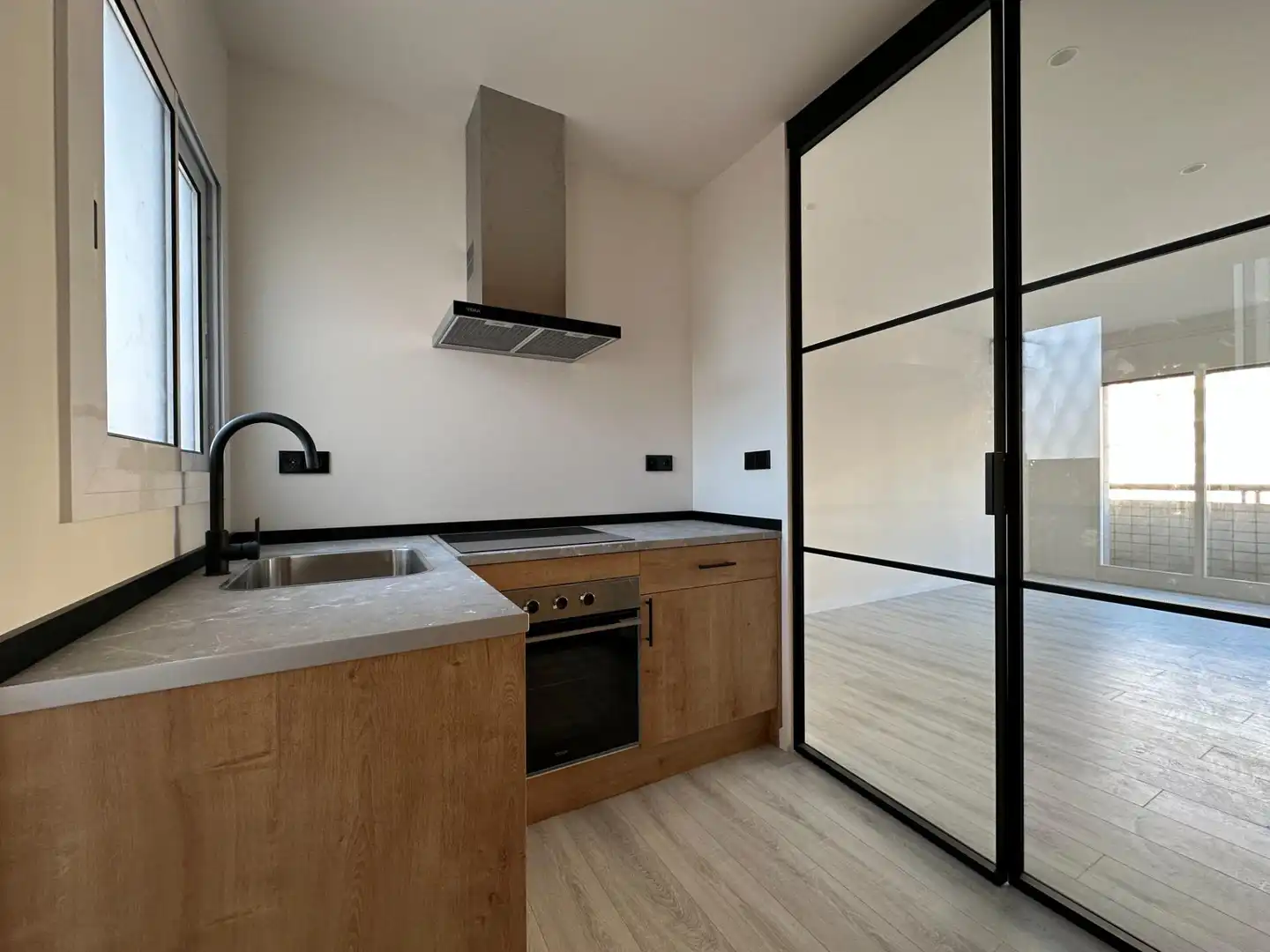 Cocina de Piso en venta en Barcelona con Aire acondicionado, Parquet y Balcón