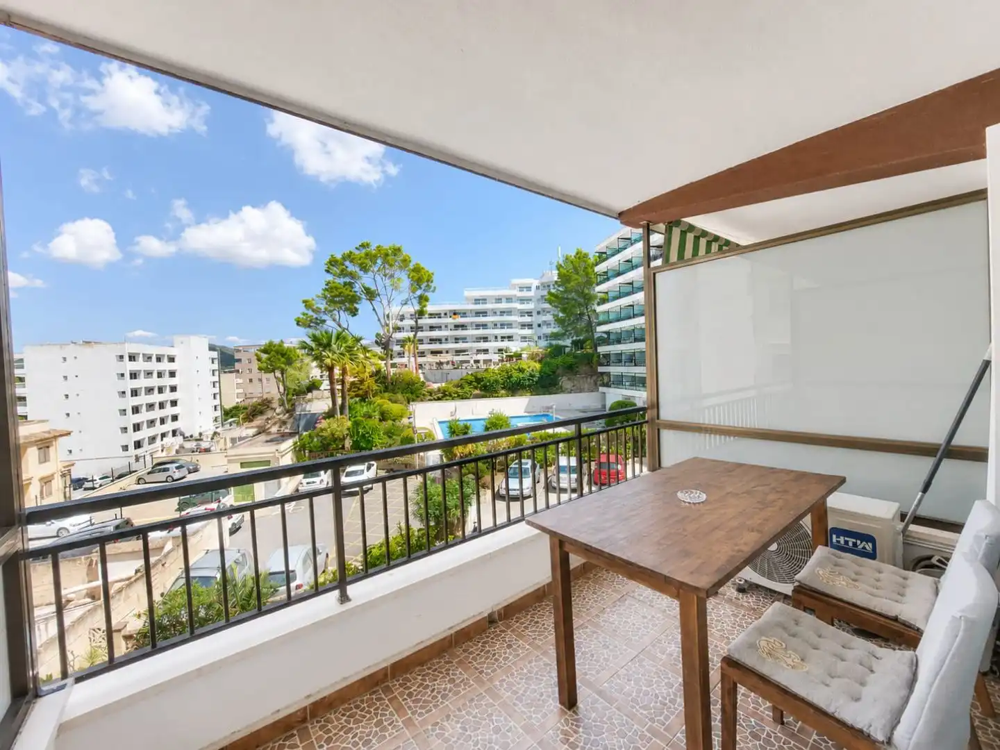 Terrasse von Wohnung zum Verkauf in Calvià mit Klimaanlage, Terrasse und Balkon