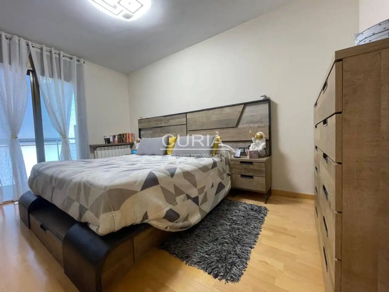 Bedroom of Flat for sale in Lleida  with Air Conditioner, Heating and Parquet flooring