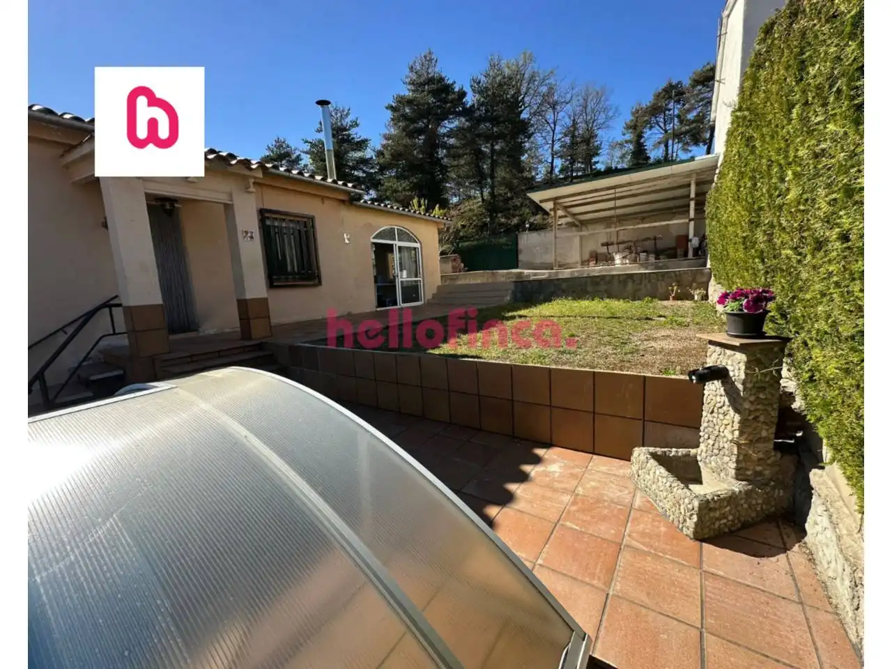 Garden of Houses for sale in Sant Agustí de Lluçanès  with Heating, Private garden and Terrace