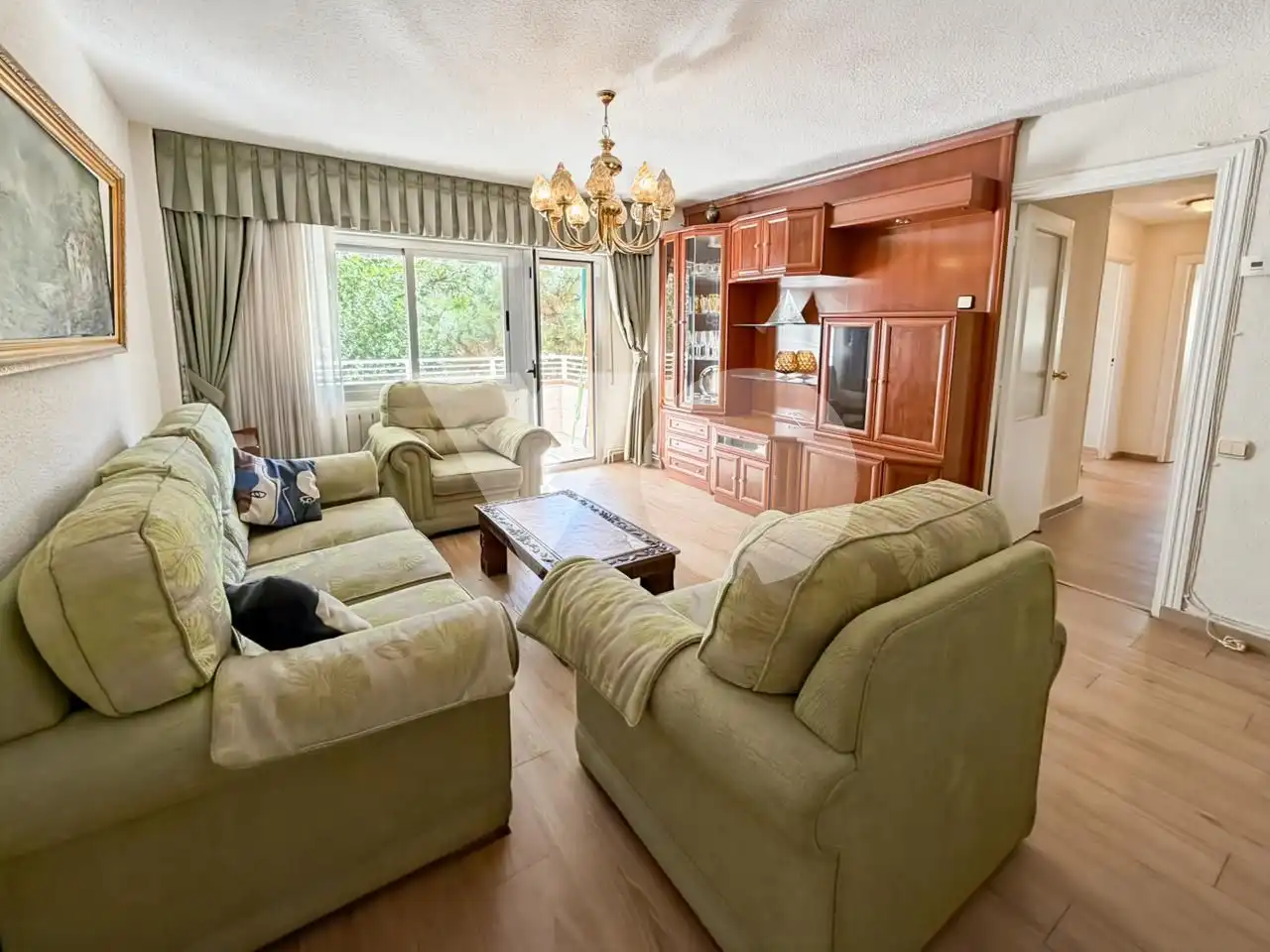 Sala de estar de Piso en venta en Madrid con Calefacción y Terraza