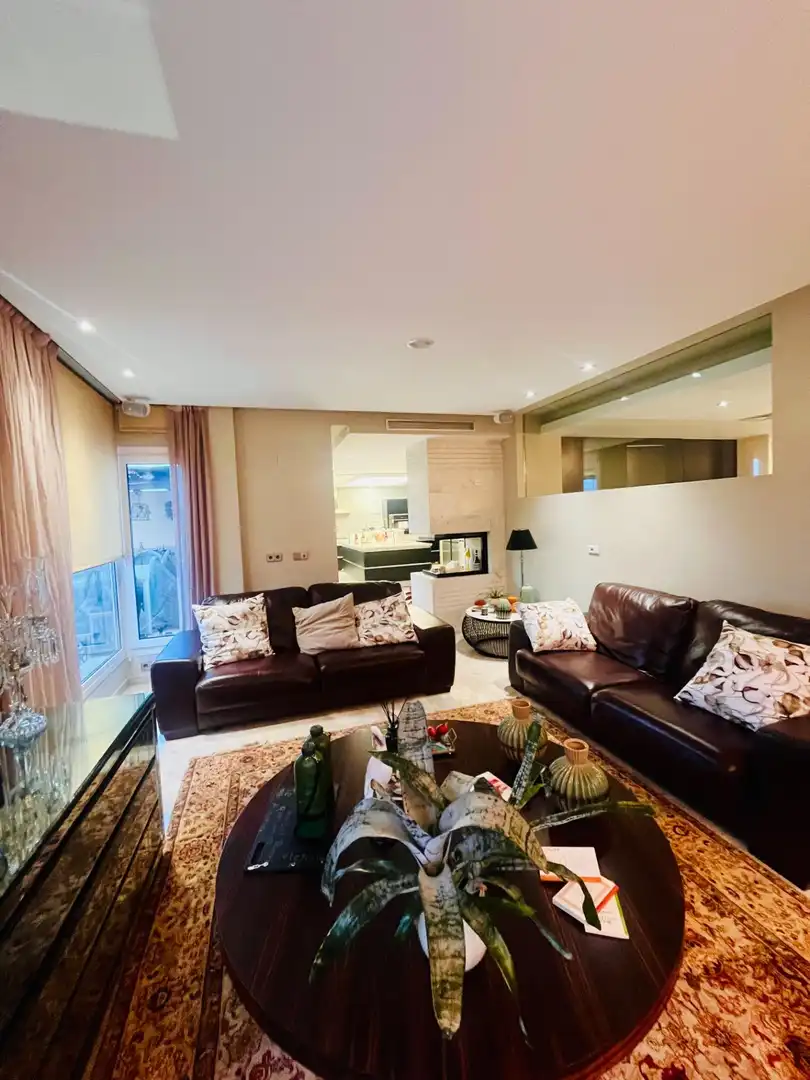 Sala de estar de Casa o chalet en venta en Cartagena con Aire acondicionado, Terraza y Amueblado