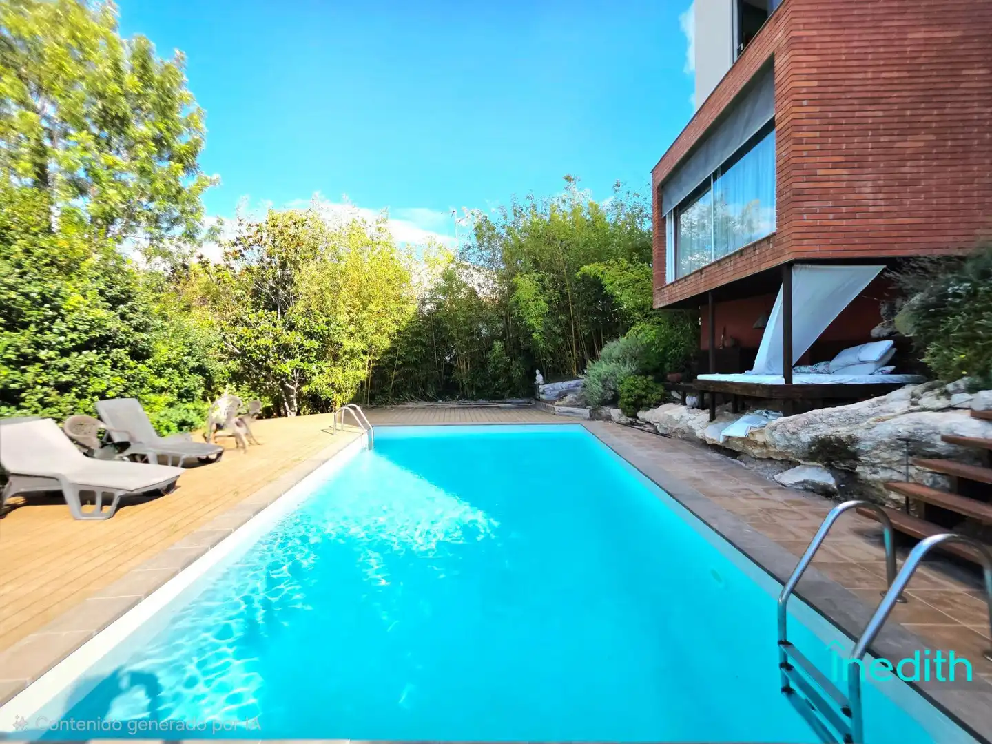 Casa amb piscina en venda a Avenida Avinguda Garrofers, imagen 2