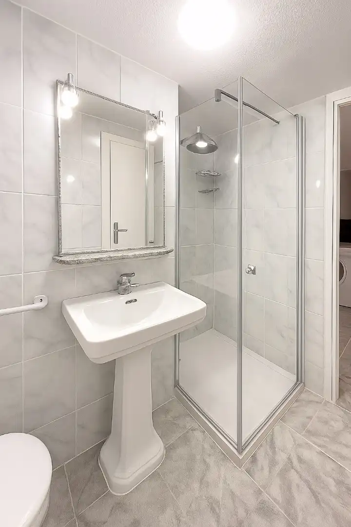 Bathroom of Apartments for rent in Peñíscola / Peníscola  with Air Conditioner, Heating and Terrace