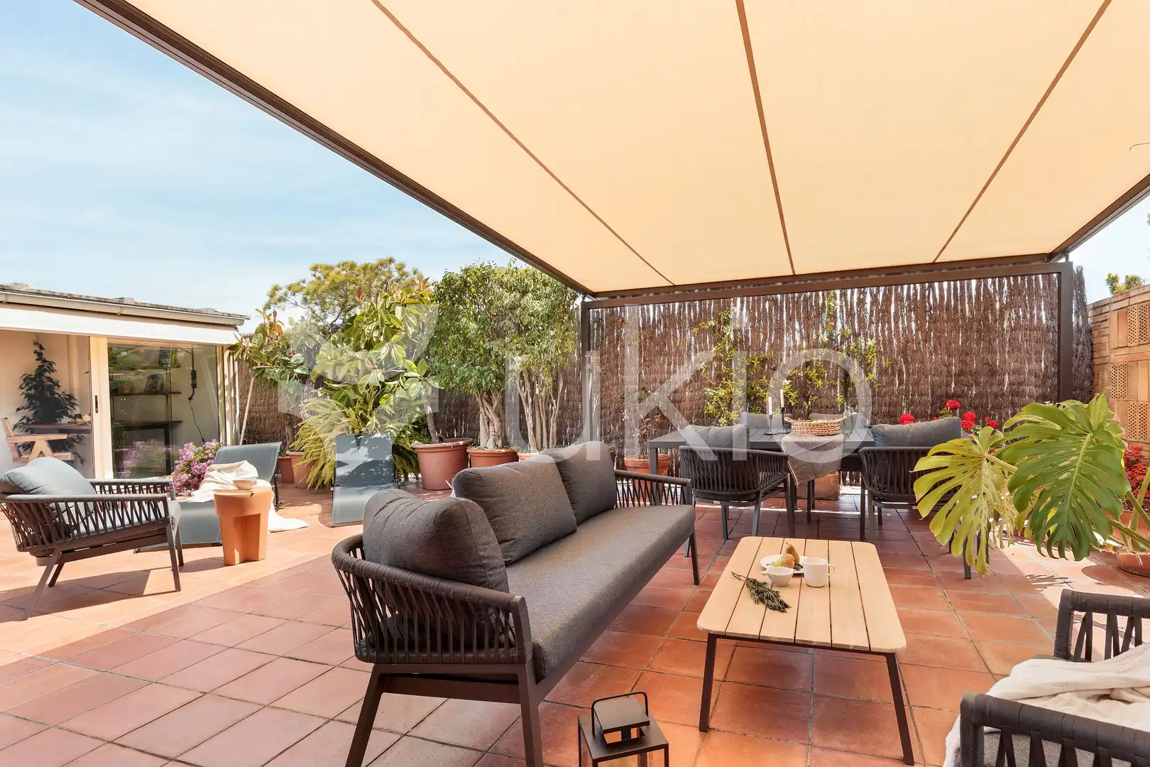 Terrassa de Apartament de lloguer en Barcelona amb Aire condicionat, Terrassa i Moblat