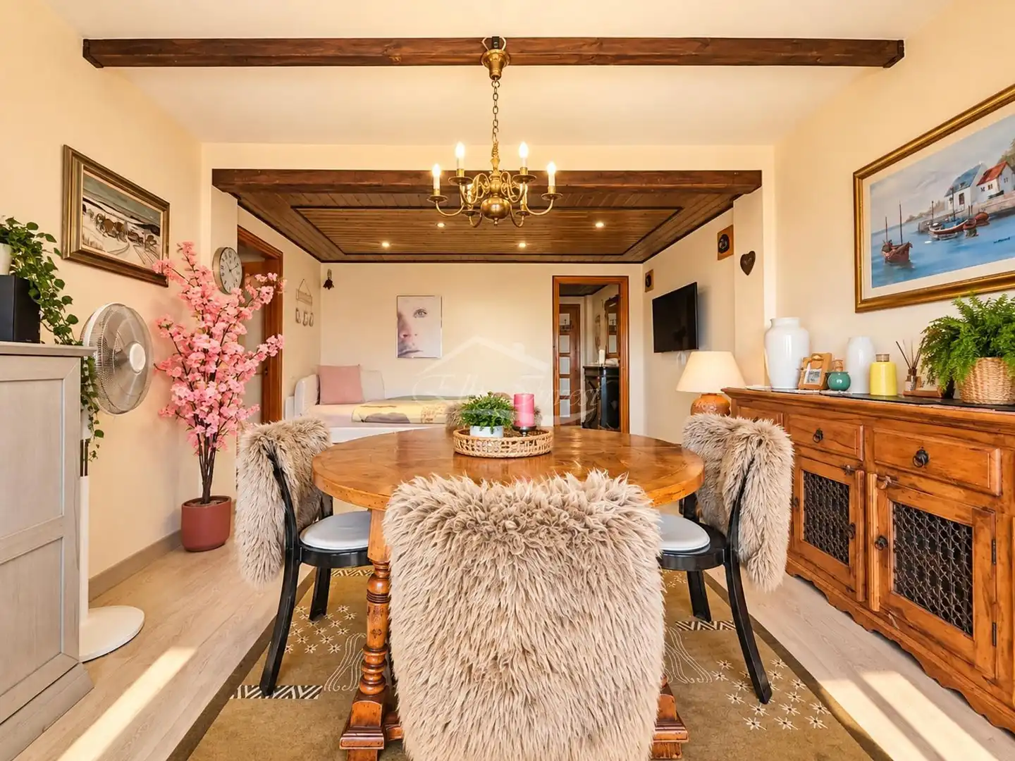 Dining room of Flat for sale in Adeje  with Terrace, Storage room and Furnished