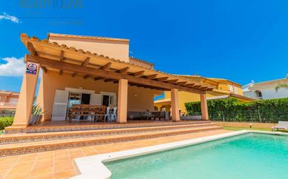 Exterior view of House or chalet for sale in Alcúdia  with Terrace, Swimming Pool and Balcony