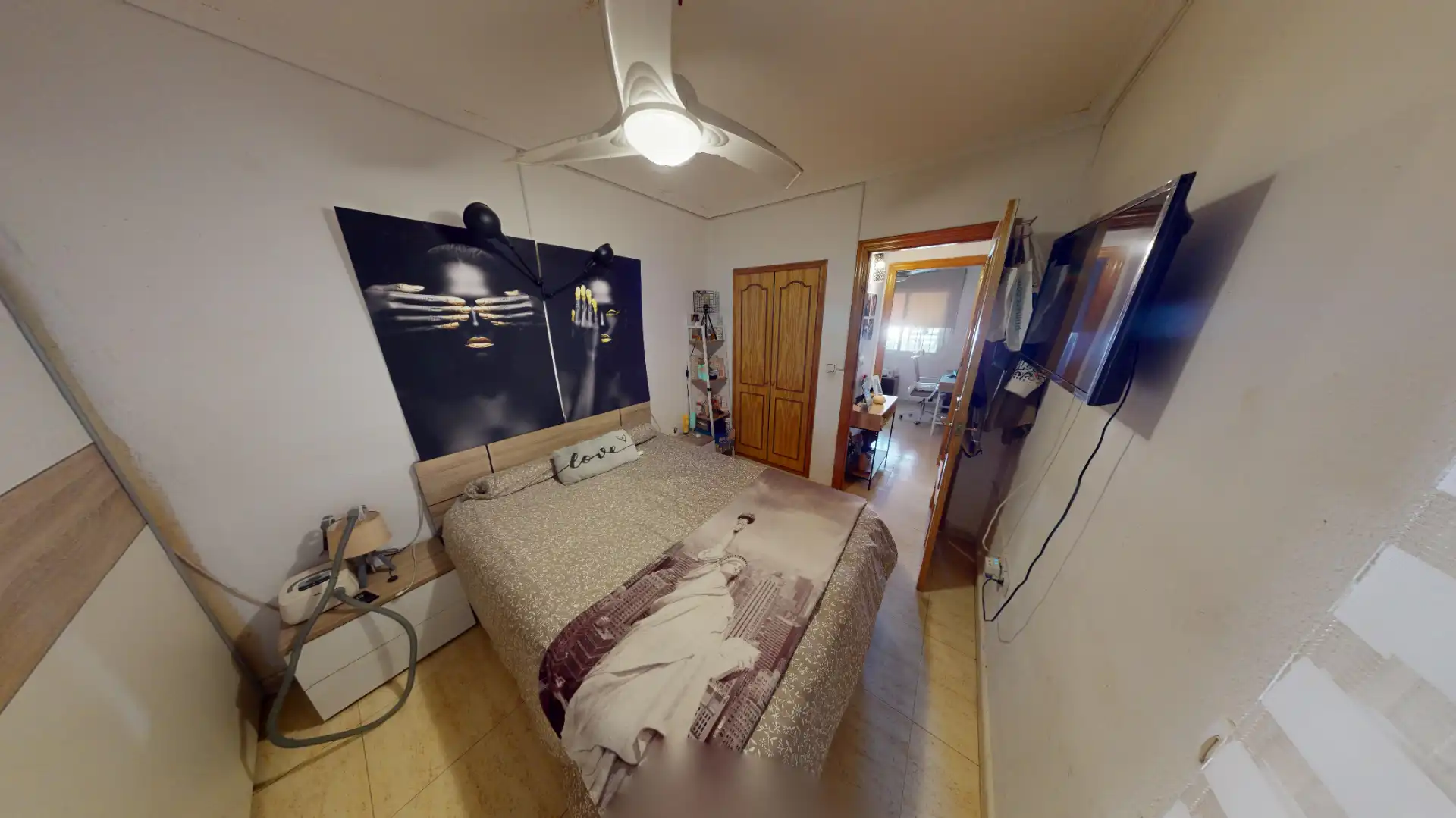 Habitación de Casa adosada en venta en Santa Pola con Aire acondicionado, Calefacción y Terraza