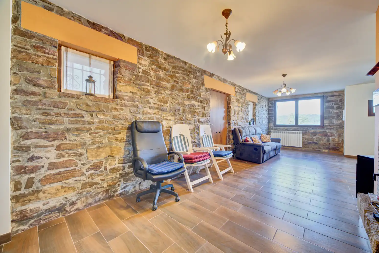 Sala de estar de Casa o chalet en venta en Sada (Navarra) con Calefacción