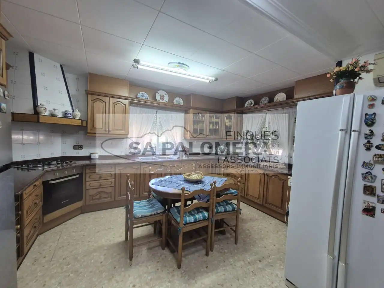 Cocina de Casa o chalet en venta en Blanes con Aire acondicionado, Jardín privado y Terraza