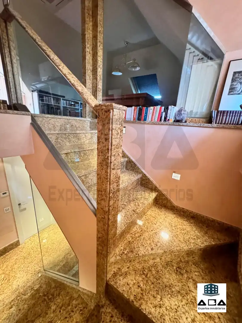 Balcony of Houses for sale in Torrelodones  with Air Conditioner, Heating and Private garden