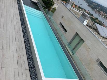 Swimming pool of House or chalet for sale in Cangas   with Air Conditioner, Terrace and Swimming Pool