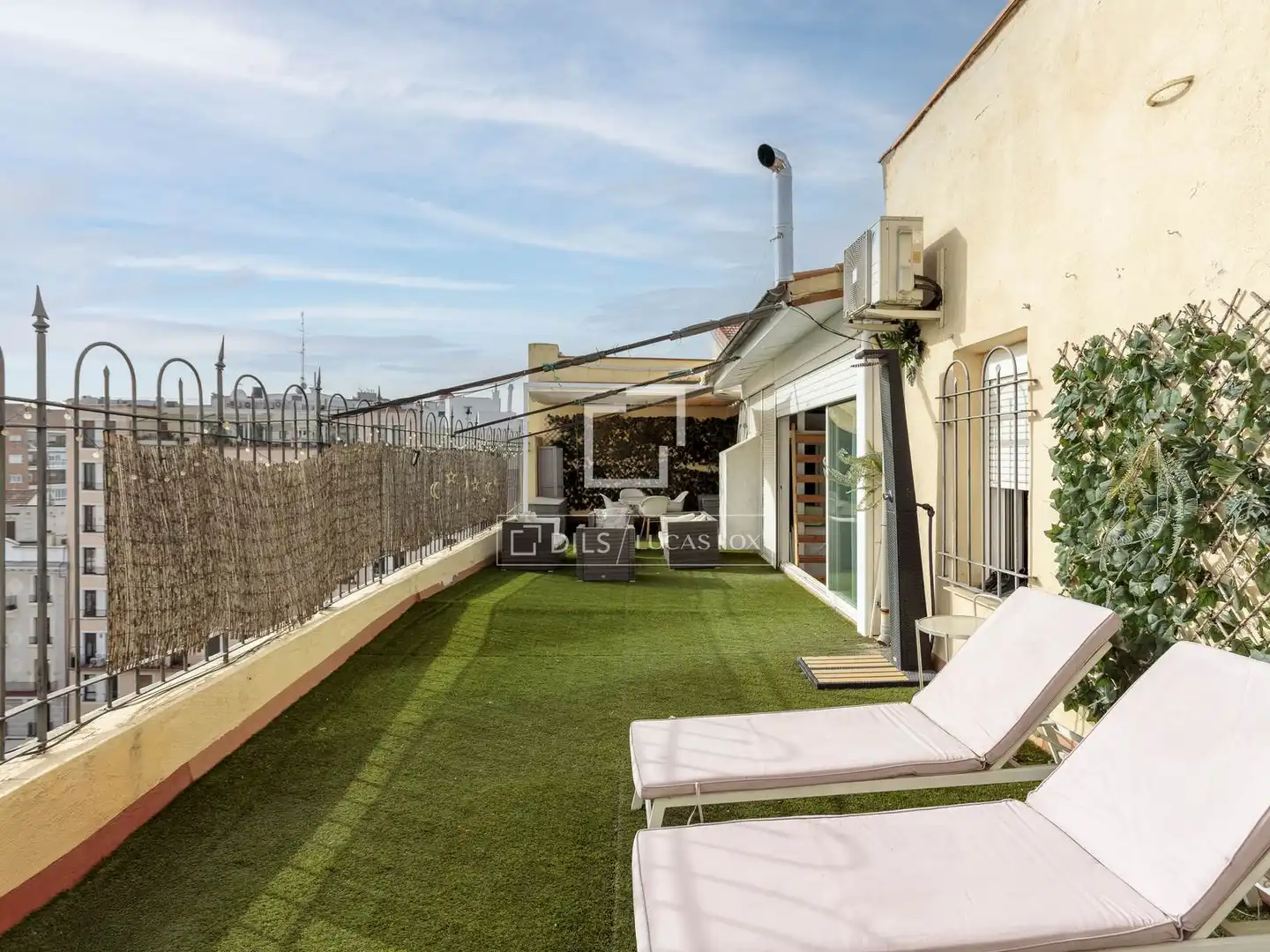 Terrace of Flat for rent in Madrid  with Air Conditioner, Heating and Terrace