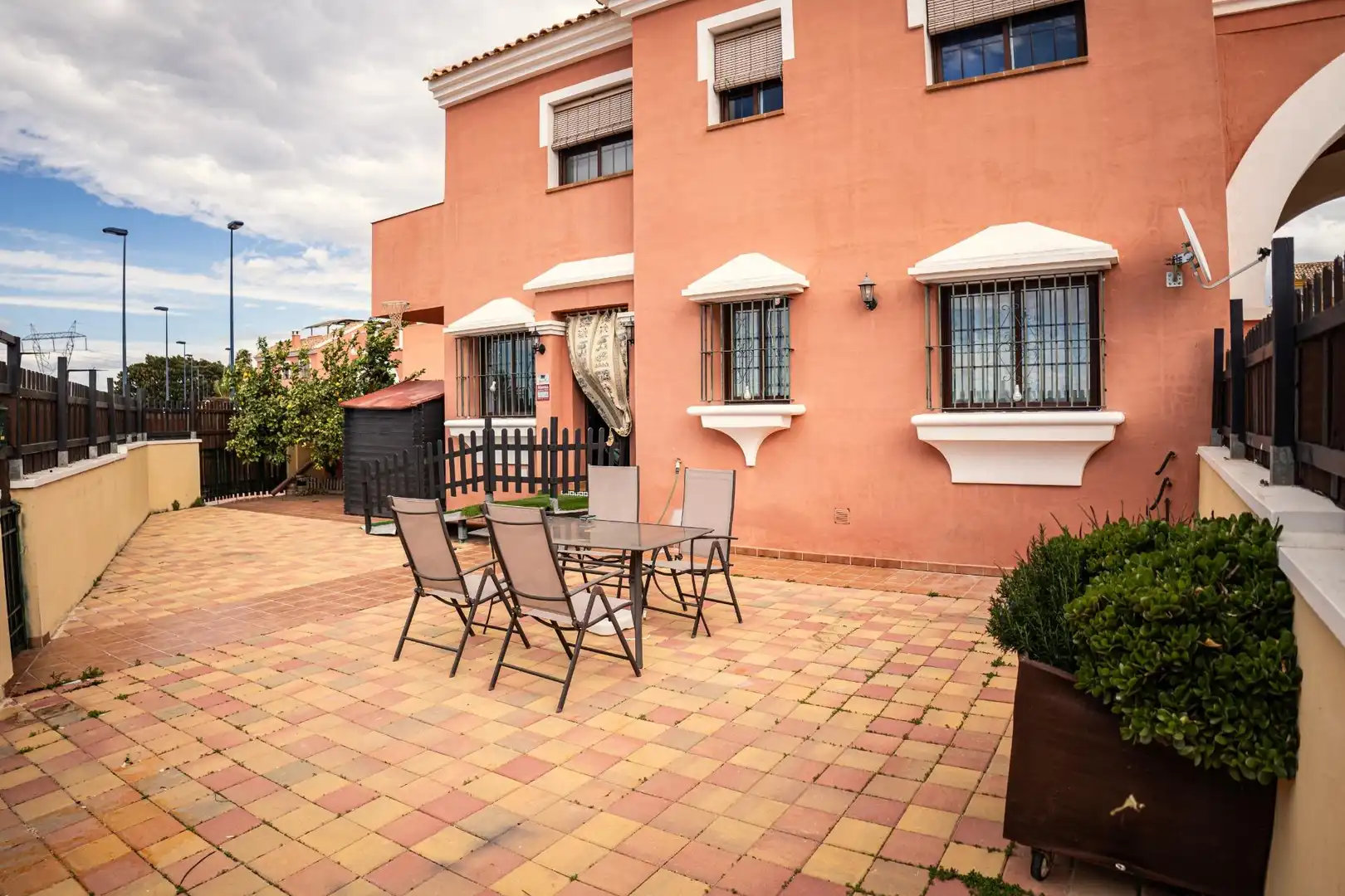 Terrasse von Haus oder Chalet zum Verkauf in San Javier mit Privatgarten und Gemeinschaftspool