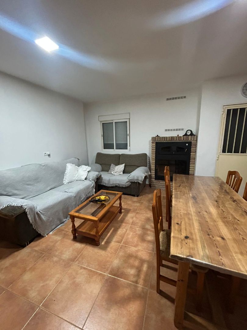 Living room of Flat to rent in Güéjar Sierra  with Air Conditioner, Furnished and Oven