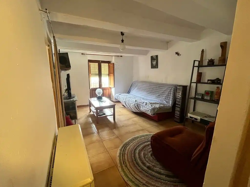 Sala de estar de Casa o chalet en venta en La Parrilla  con Calefacción, Lavadora y Microondas