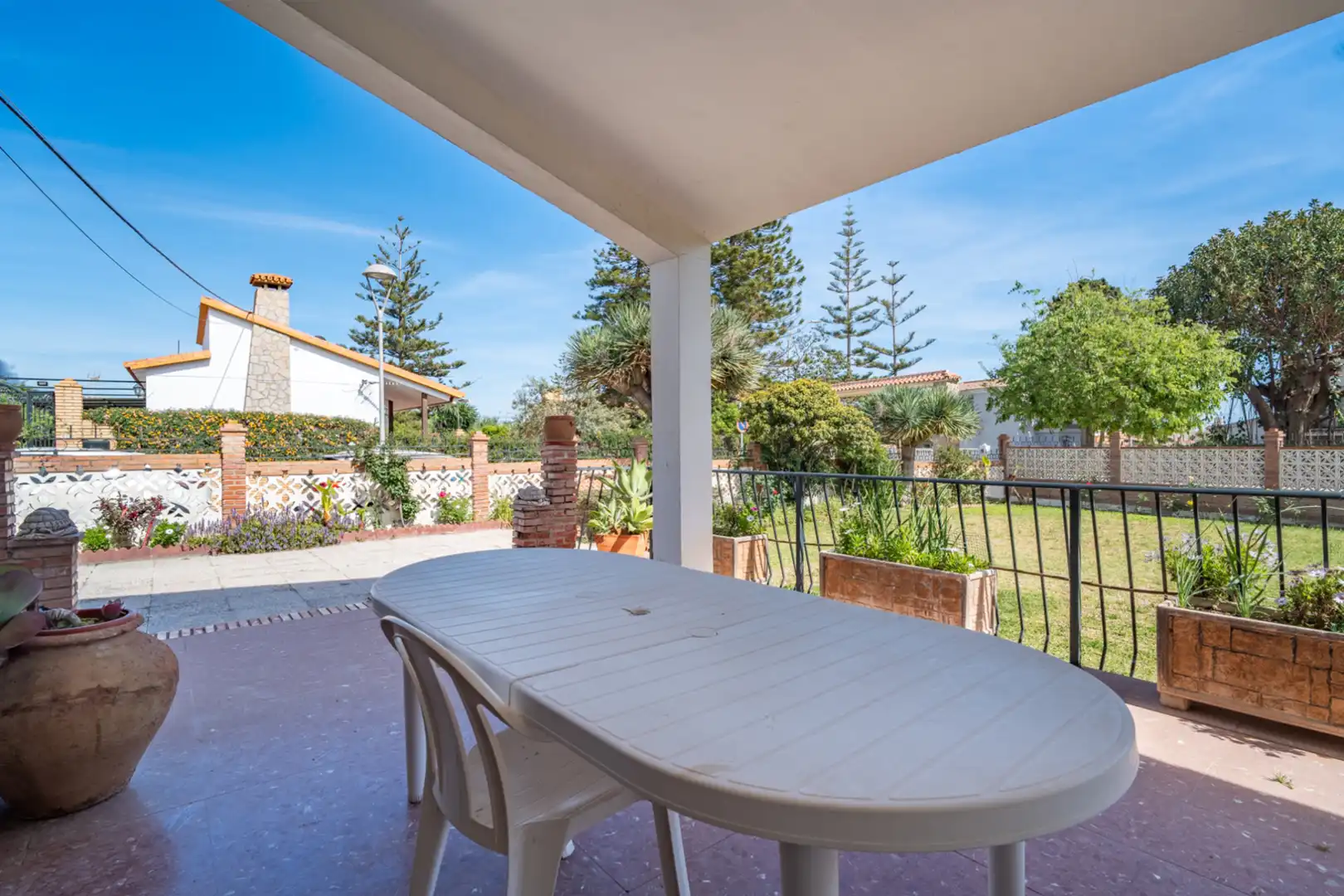 Terraza de Casa o chalet en venta en Rincón de la Victoria con Aire acondicionado, Jardín privado y Terraza