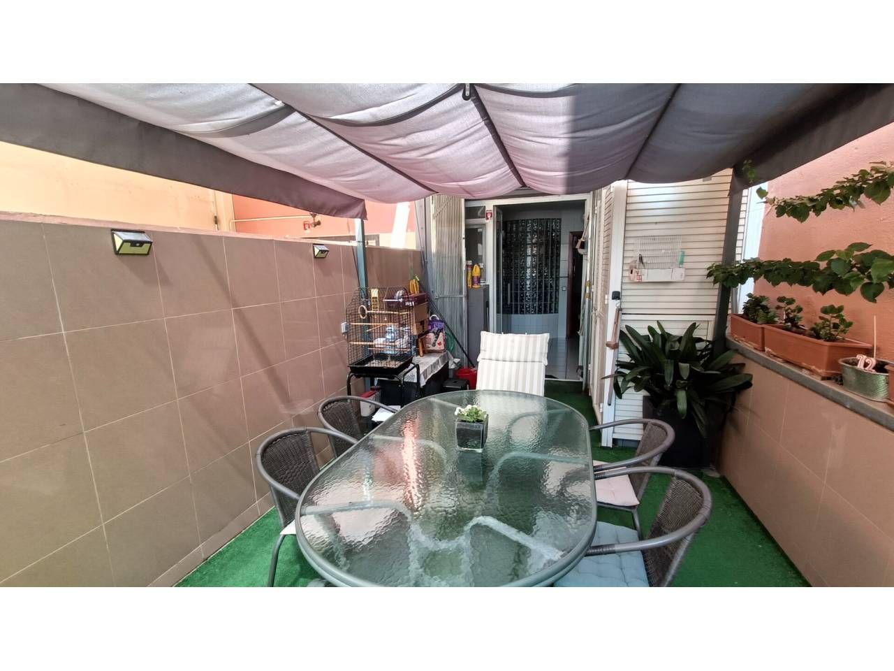 Terrace of House or chalet for sale in Badalona  with Air Conditioner, Heating and Parquet flooring