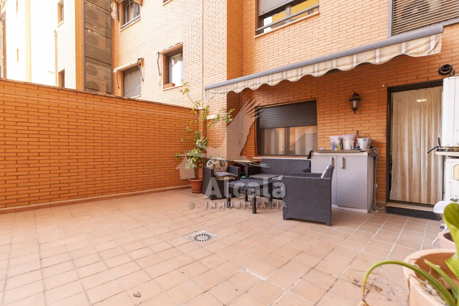Terrace of Flat for sale in Alcalá de Henares  with Air Conditioner, Heating and Private garden