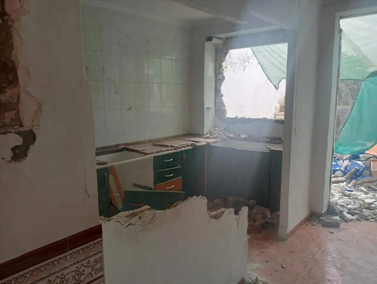 Cocina de Casa adosada en venta en Nueva Carteya con Terraza