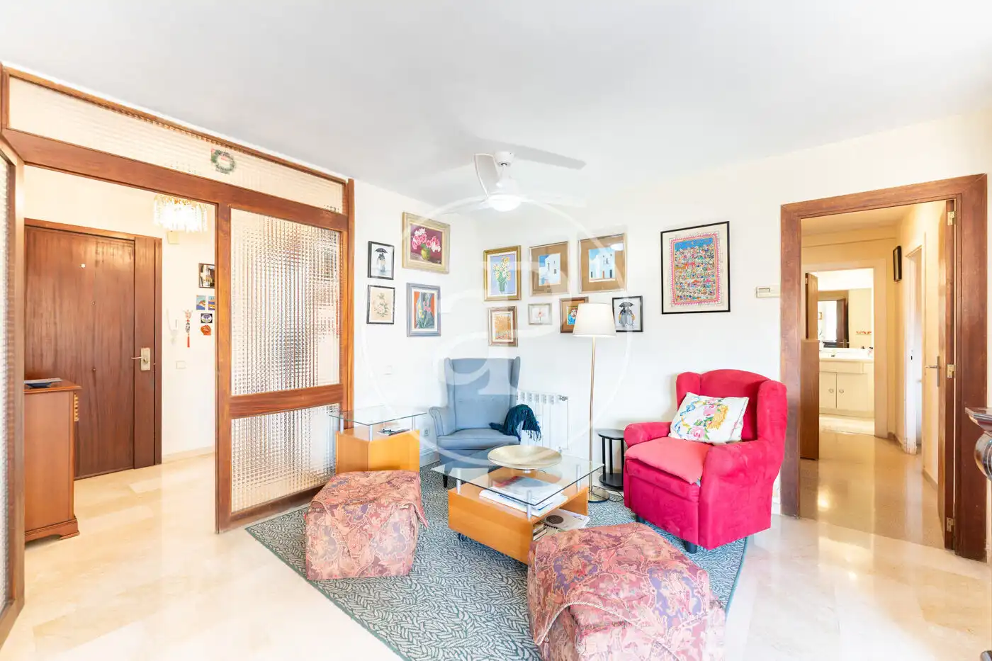 Sala de estar de Piso en venta en  Palma de Mallorca con Aire acondicionado, Calefacción y Terraza
