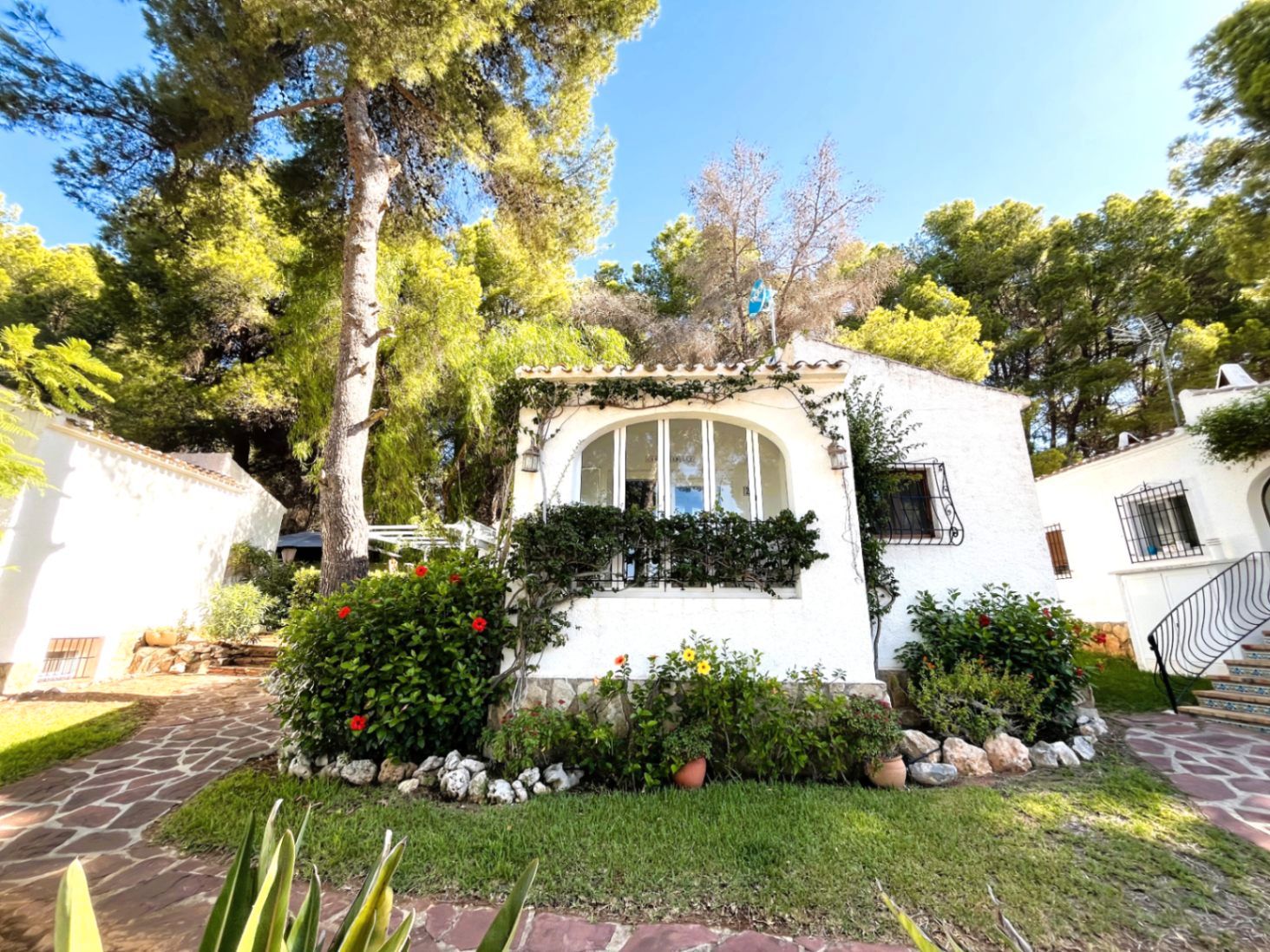 Vista exterior de Casa adosada en venta en Jávea / Xàbia
