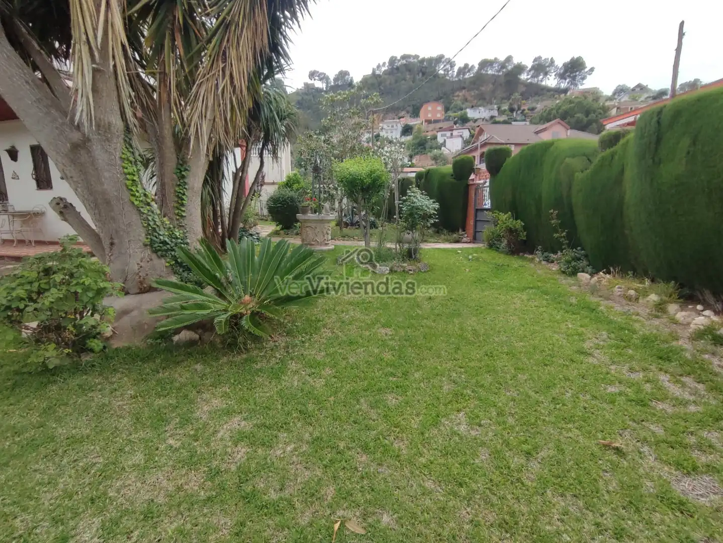 Jardín de Casa o chalet en venta en Vallirana con Jardín privado, Terraza y Horno