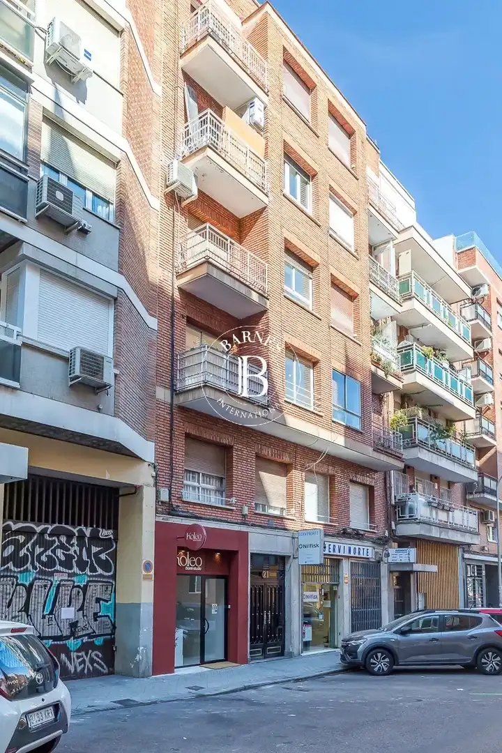 Exterior view of Flat for sale in Madrid  with Air Conditioner, Heating and Furnished