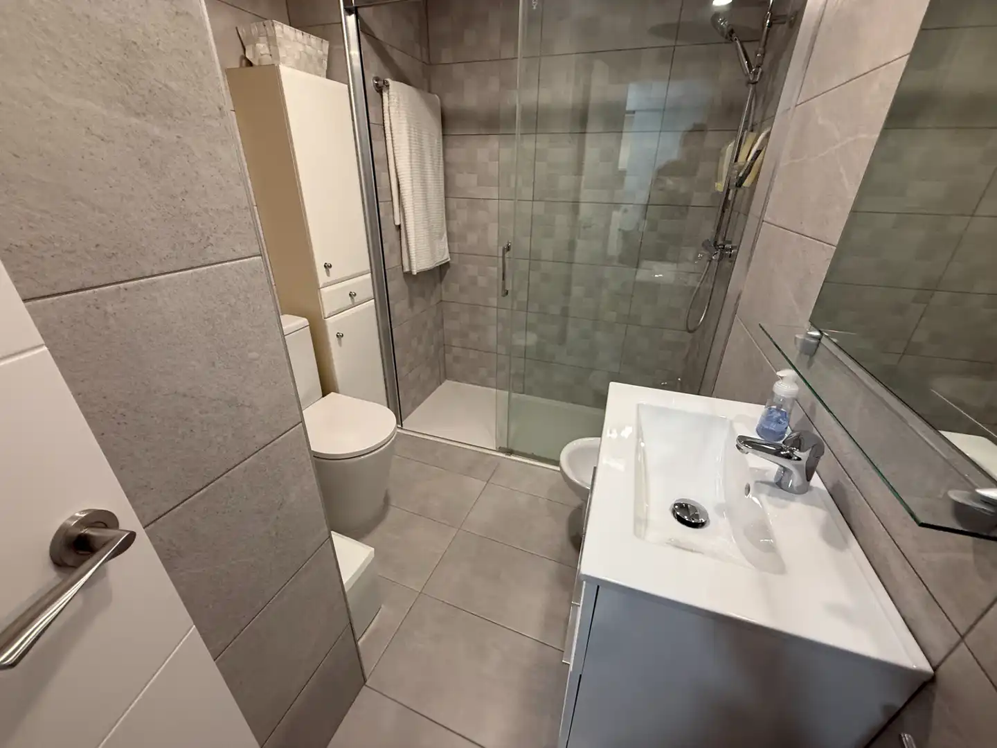 Badezimmer von Wohnungen zum Verkauf in Peñíscola / Peníscola mit Klimaanlage, Heizung und Möbliert
