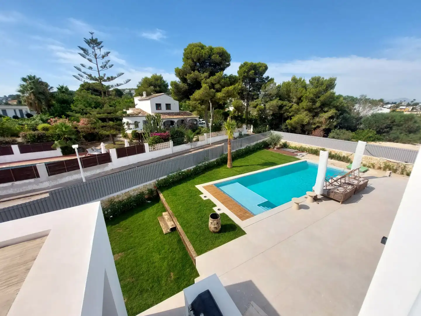 Piscina de Casa o xalet en venda en Jávea / Xàbia amb Aire condicionat, Calefacció i Jardí privat