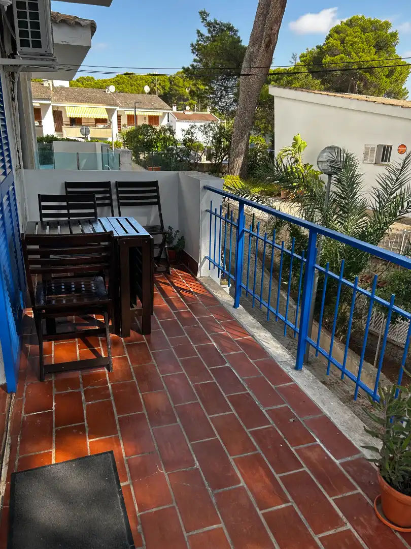 Terrace of Flat for rent in  Palma de Mallorca  with Air Conditioner, Heating and Furnished