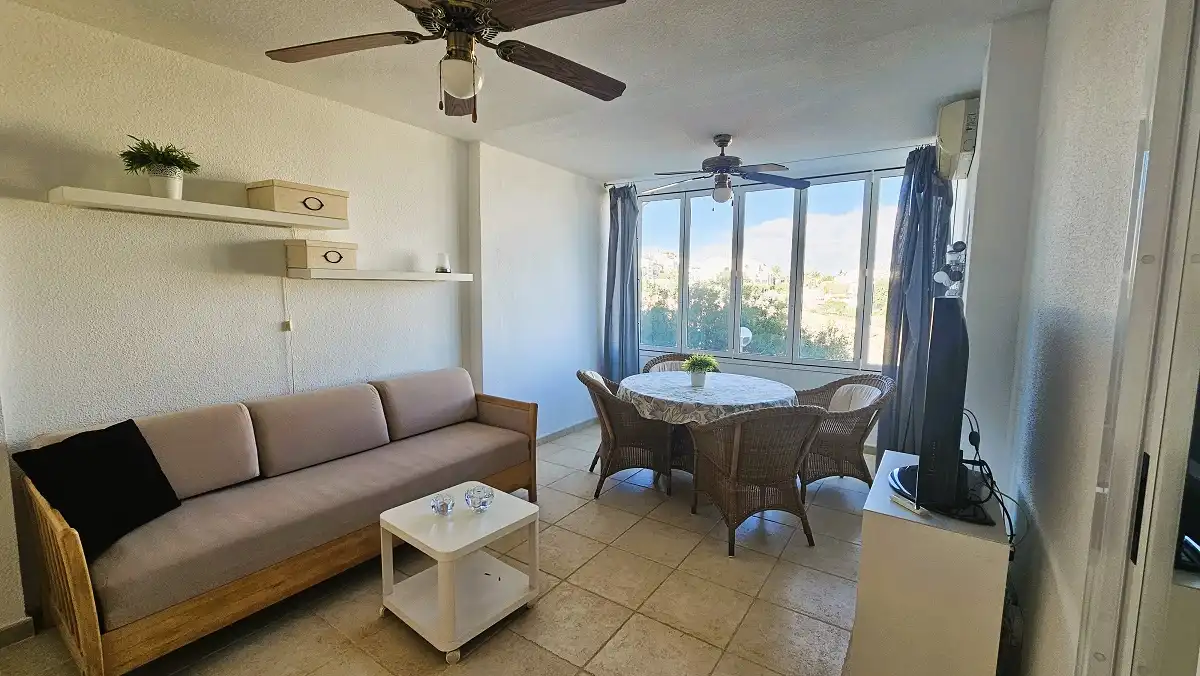 Sala de estar de Apartamento en venta en Santa Pola con Aire acondicionado y Piscina comunitaria