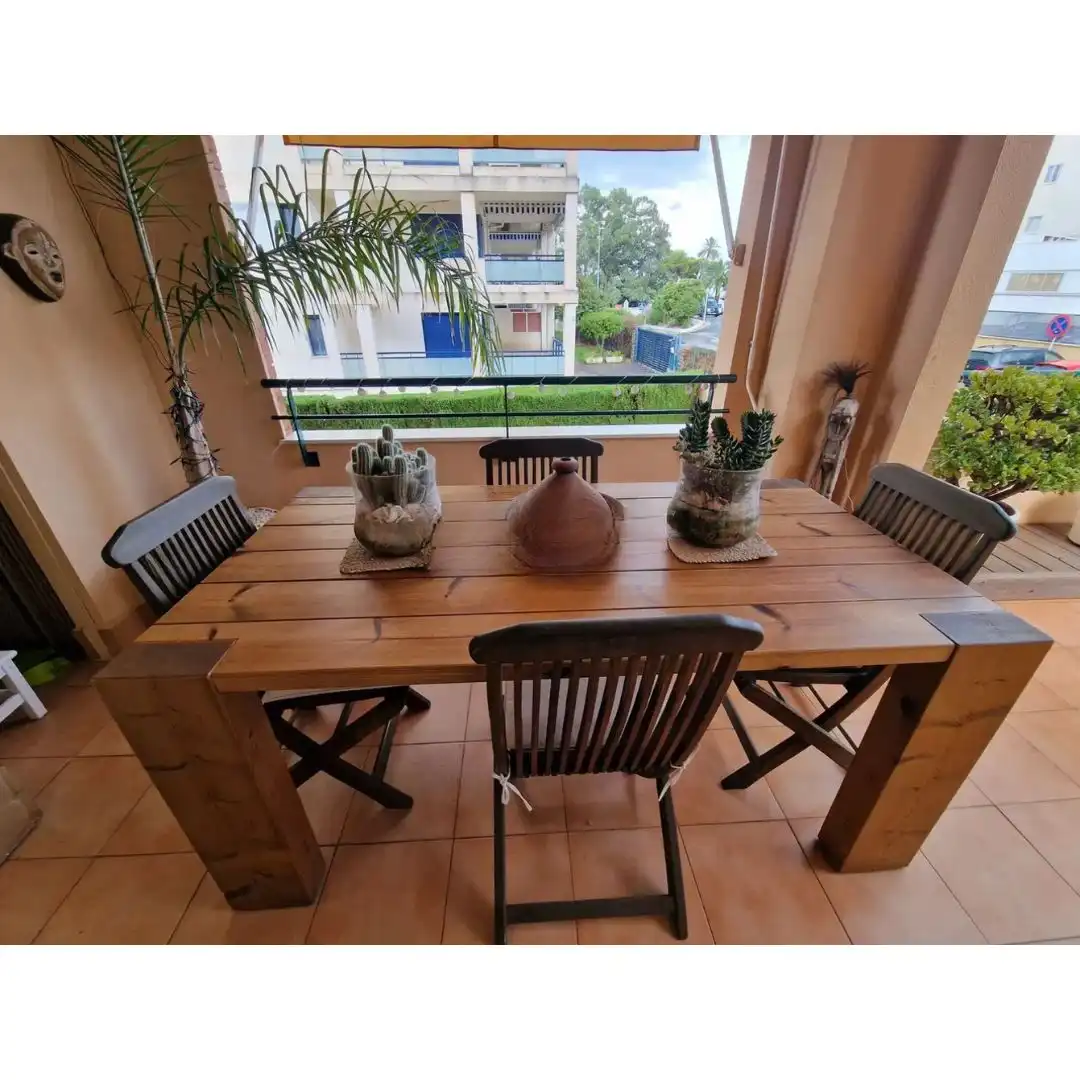 Terrasse von Wohnungen zum Verkauf in Dénia mit Klimaanlage, Heizung und Privatgarten