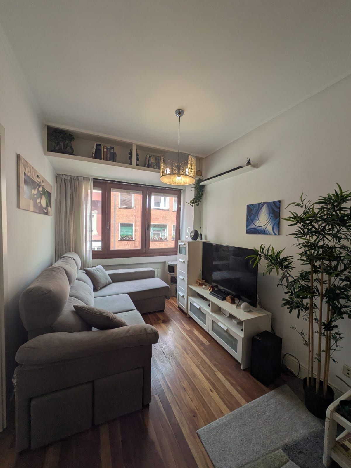 Living room of Flat for sale in Bilbao   with Heating and Balcony