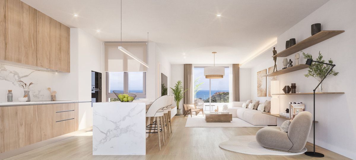 Living room of Apartment for sale in Manilva  with Air Conditioner, Private garden and Terrace