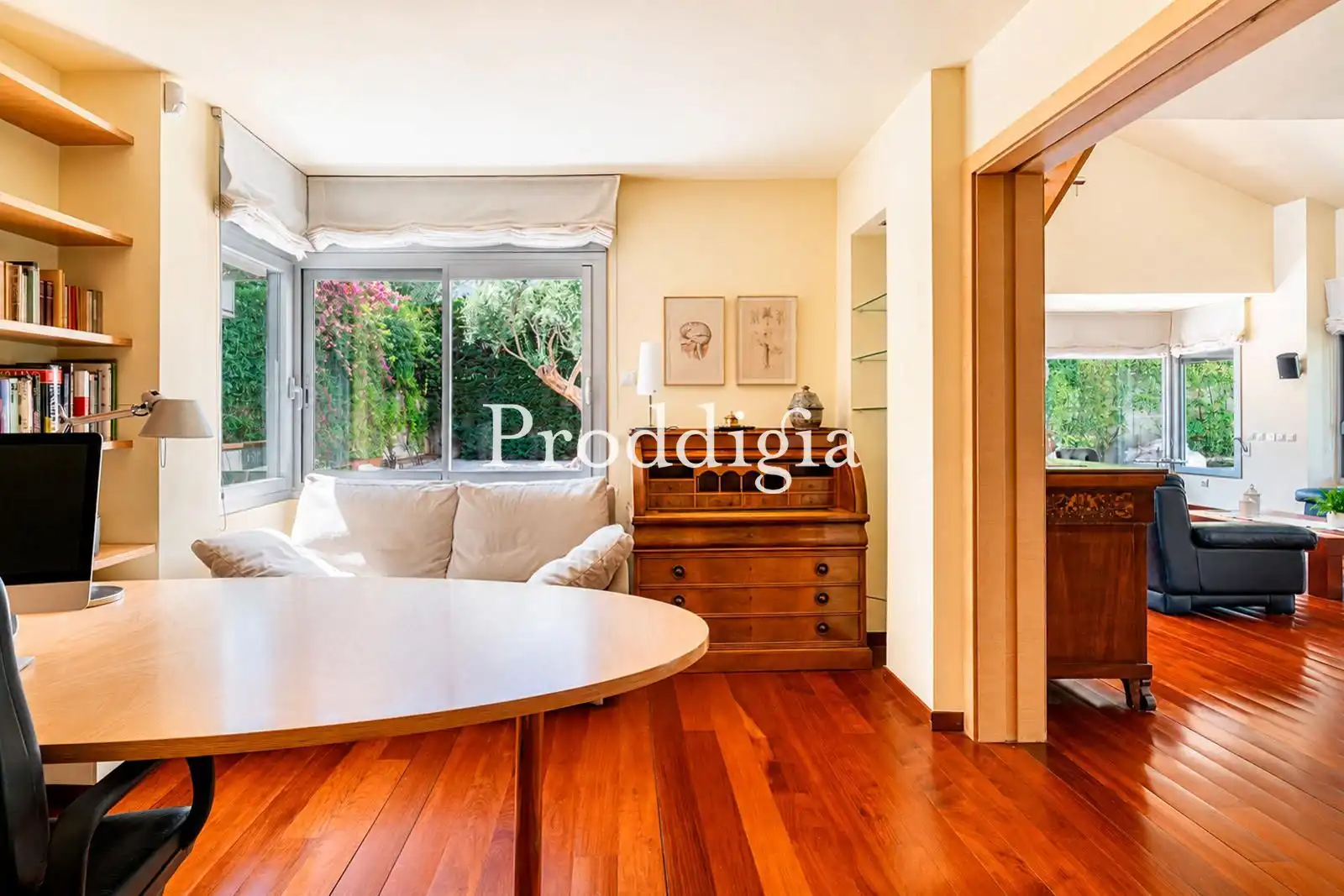 Exterior view of Houses for sale in Sant Cugat del Vallès  with Air Conditioner, Terrace and Storage room