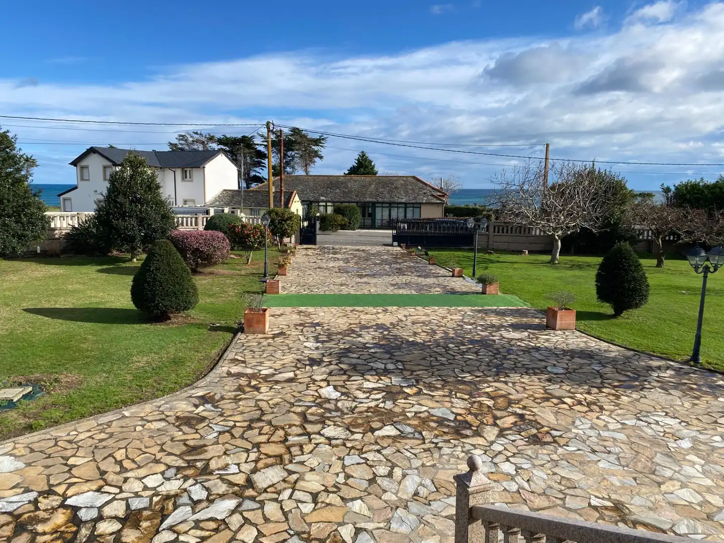 Vista exterior de Casa o chalet en venta en Foz con Calefacción, Jardín privado y Terraza
