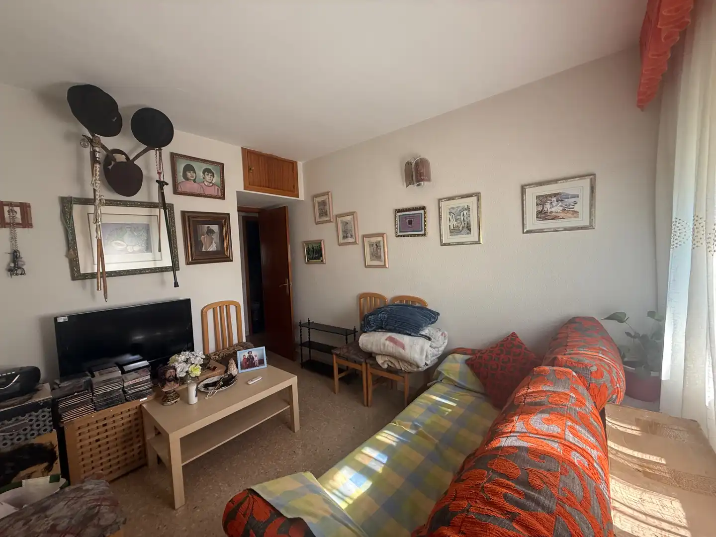 Sala d'estar de Pis en venda en Madrid amb Aire condicionat, Calefacció i Terrassa