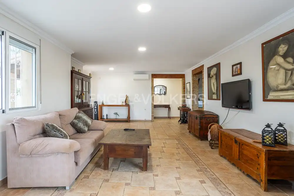 Living room of Country homes for rent in Dénia  with Air Conditioner, Heating and Private garden