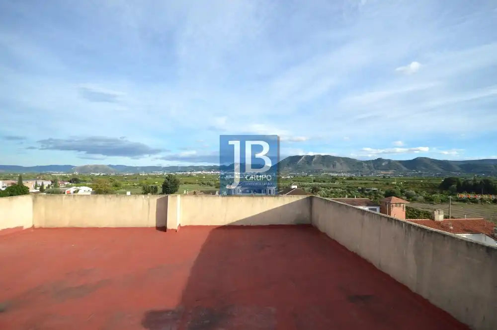 Vista exterior de Casa adosada en venda en Rotglà i Corbera