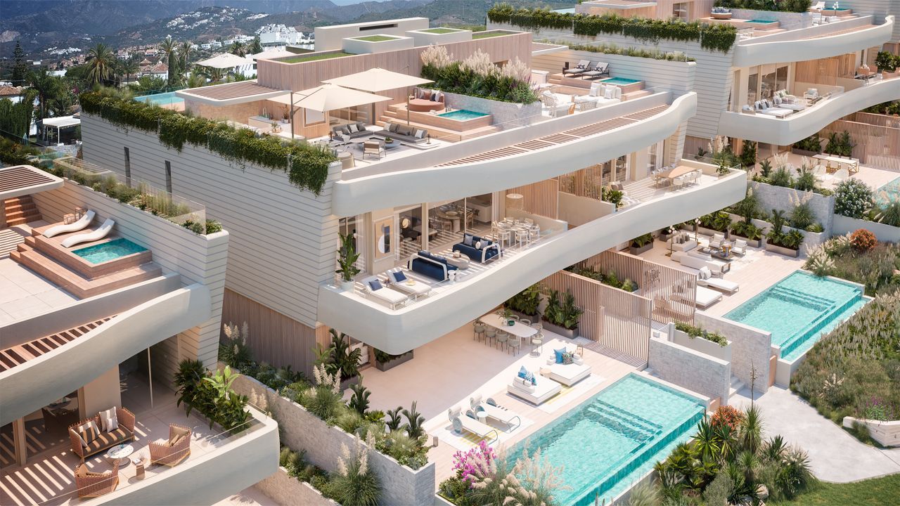 Terrace of Planta baja for sale in Marbella  with Air Conditioner, Private garden and Storage room