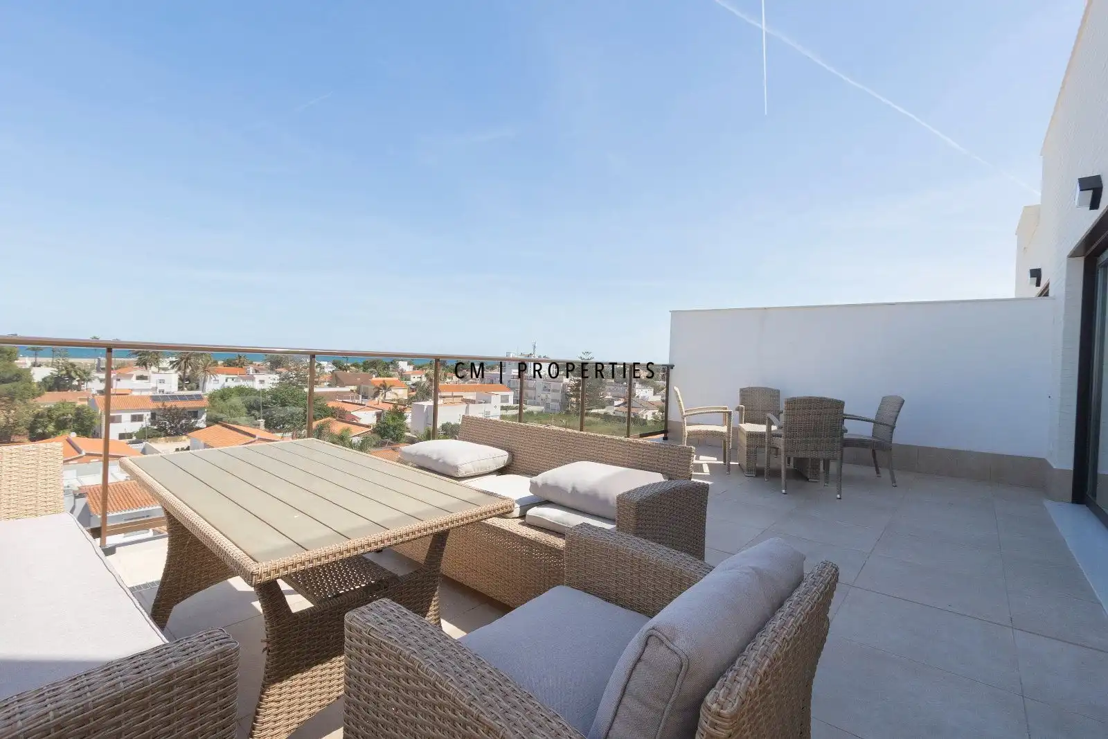 Terraza de Ático de alquiler en Sagunto / Sagunt con Aire acondicionado, Calefacción y Parquet