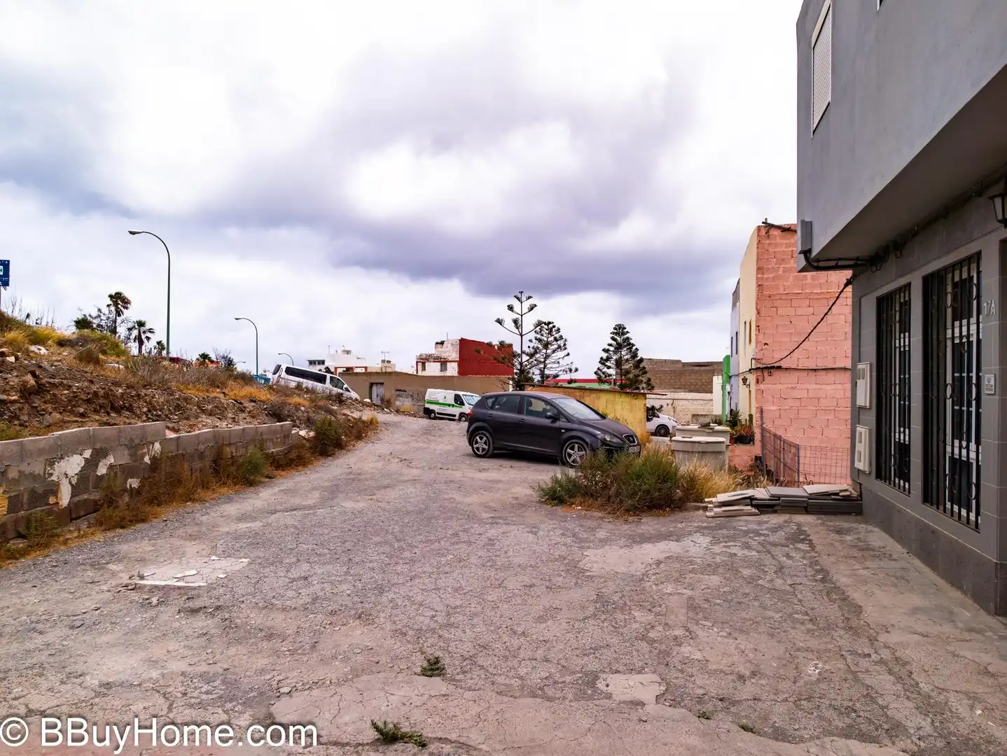 Außenansicht von Wohnung zur Miete in Las Palmas de Gran Canaria mit Klimaanlage, Heizung und Terrasse