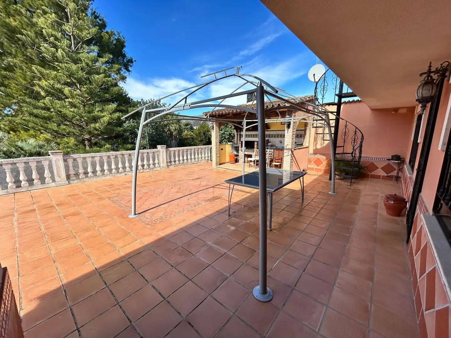 Terrassa de Casa o xalet en venda en Alfauir amb Calefacció, Jardí privat i Parquet